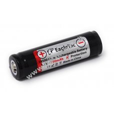 Batteria Eagletac 14500 agli ioni di litio 3,7V 750mAh con protezione IC, confezione da 1 pezzo