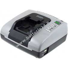 Caricabatteria compatibile con Powery con USB per tagliaerba Black & Decker GLC2500L