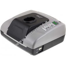 Caricabatteria compatibile con Powery con USB per avvitatore Makita TD020