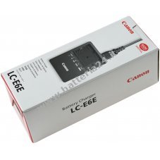 Caricabatteria originale Canon tipo LC E6E per batteria tipo LP E6N