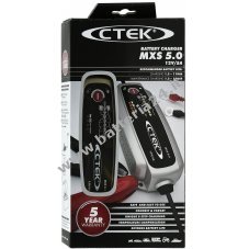 CTEK MXS 5.0 Caricabatteria con compensazione automatica della temperatura 12V 5A spina UE