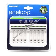 Panasonic eneloop BQ CC63 caricatore per 8 batteria NiMH AA, AAA