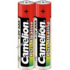 Batteria Camelion Plus Alkaline LR03 AAA Micro 2er Shrink Foil