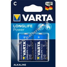 Batteria Varta 4914 Baby cell, blister di 2 pezzi