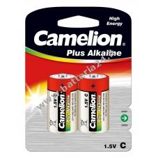 Batteria Camelion Plus Alcalina LR14 Baby C in blister da 2 pezzi