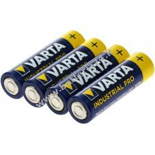 Batteria Varta 4006 Industrial AA Mignon cell 4 pack foil