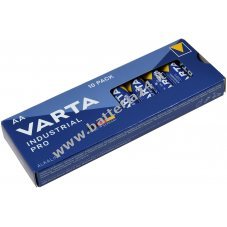 Batteria Varta 4006 Industrial Mignon LR06 AA confezione da 10 pezzi