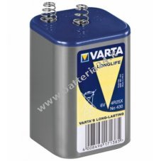 Batteria per lanterna Varta tipo 0430 4R25 6V blocco