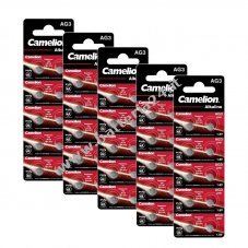 50 Camelion a bottone, batteria per orologio LR41 AG3 (5x blister da 10)