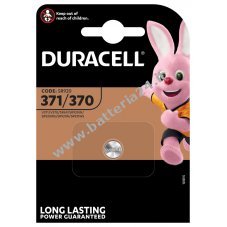 Pile a bottone Duracell SR920SW/ tipo 370 / 371 confezione blister da 1