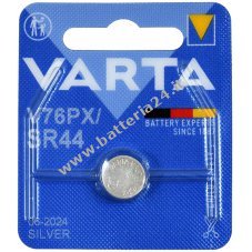 Pila a bottone Varta SR44 G13 357 V 76 PX confezione in blister da 1 pezzo