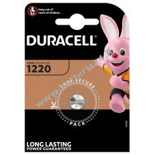 Piletta al litio Duracell CR1220 Blister di 1