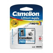 Batteria fotografica Camelion CR P2 / CRP2P / DL223 / EL223 / 223 confezione in blister da 1 pezzo