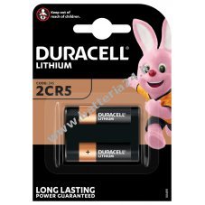 Batteria fotografica Duracell M3 tipo 2CR5 / 2CR5M / 245 confezione blister da 1