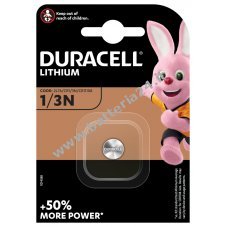 Batteria fotografica Duracell DL1/3N CR1/3N in blister da 1 pezzo