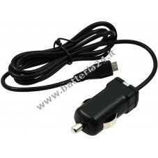 cavo di ricarica da auto con Micro USB 1A nero per Nokia N97 mini