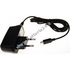 Alimentatore/caricatore Powery con Micro USB 1A per LG Optimus L5 E610