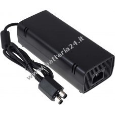 Alimentatore per Microsoft Xbox 360 Slim / Tipo DE X360 3206