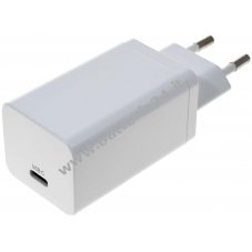 Caricatore / adattatore USB C Power Delivery PPS 65W GaN Bianco