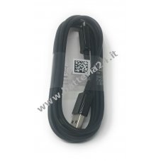 Cavo di ricarica USB originale Samsung / cavo dati per Samsung Nexus S I9250 1m nero