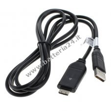 Cavo di ricarica USB compatibile con Samsung CB20U05A/ SUC C3 per Samsung L110/ WB5000