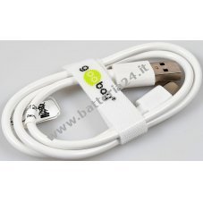 goobay Cavo di ricarica e sincronizzazione USB C per dispositivi con connessione USB C, 0,5 m, bianco