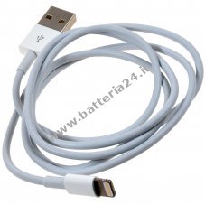 Apple MD818ZM/A Cavo di ricarica da Lightning a USB per iPhone 5 1m