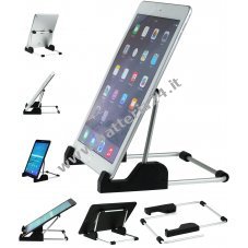 Powery Supporto da tavolo / supporto universale per tablet / tablet PC con formato 8,9 10 pollici