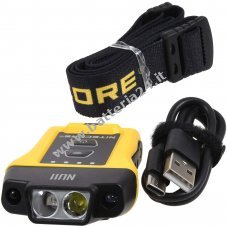 Nitecore NU11, lampada a clip e lampada frontale con sensore IR