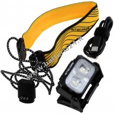 Nitecore NU25 400 Lampada frontale a LED Faro fino a 400 lumen