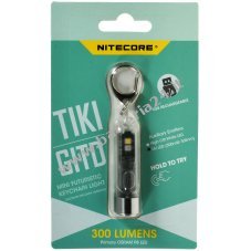 Torcia portachiavi Nitecore TIKI GITD   Glow in the Dark, con Micro USB