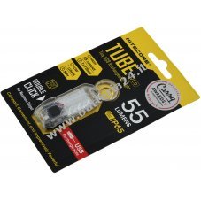 Nitecore TUBE 2.0 Mini torcia LED, con Micro USB, max. 55 lumen, trasparente