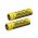 2x batteria Nitecore Li Ion 18650 3400mAh NL1834 protetta