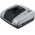 Caricabatteria compatibile con Powery con USB per Trapano avvitatore Black & Decker KC1462F