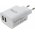 Powery Adattatore multi carica con 2 prese USB 2,4A Bianco