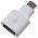 Adattatore OTG originale Google, da presa USB a spina USB C, bianco, ADA GGL A2C