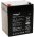 Powery Batteria al piombo gel 12V 6Ah per UPS APC Smart UPS RT 2200   Marine