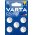 20x VARTA CR2032 DL2032 ECR2032 Pile a bottone al litio   4x blister da 5 per orologi, chiavi dell'auto