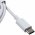 Cavo dati da USB C a USB C cavo di ricarica compatibile con Google Phone 1m bianco