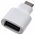 Adattatore OTG originale Google, da presa USB a spina USB C, bianco, ADA GGL A2C